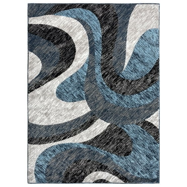 Home Dynamix Catalina Mystic Area Rug, Blue/Gray, 7'10"x10'2"