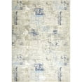 thumbnail image 1 of Home Dynamix Melrose Lorenzo Modern Abstract Area Rug, Grey/Blue, 4'x5'4", 1 of 6