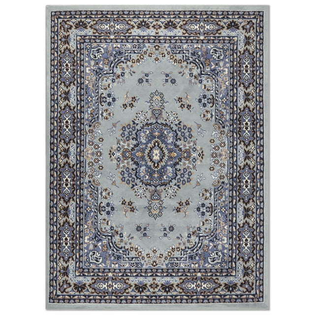 Home Dynamix Melrose Maritza Bohemian Zigzag Diamond Area Rug, Ivory