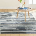thumbnail image 1 of Home Dynamix Miranda June Modern Abstract Striped Area Rug, Grey/Blue, 7'10"x10'2", 1 of 6