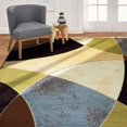 thumbnail image 1 of Home Dynamix Optimum Napoli Contemporary Geometric Area Rug, Beige/Black, 21"x35", 1 of 4