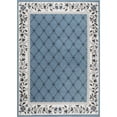 thumbnail image 1 of Home Dynamix Premium Aydin Traditional Diamond Floral Area Rug, Blue/Ivory, 5'2"x7'4", 1 of 6