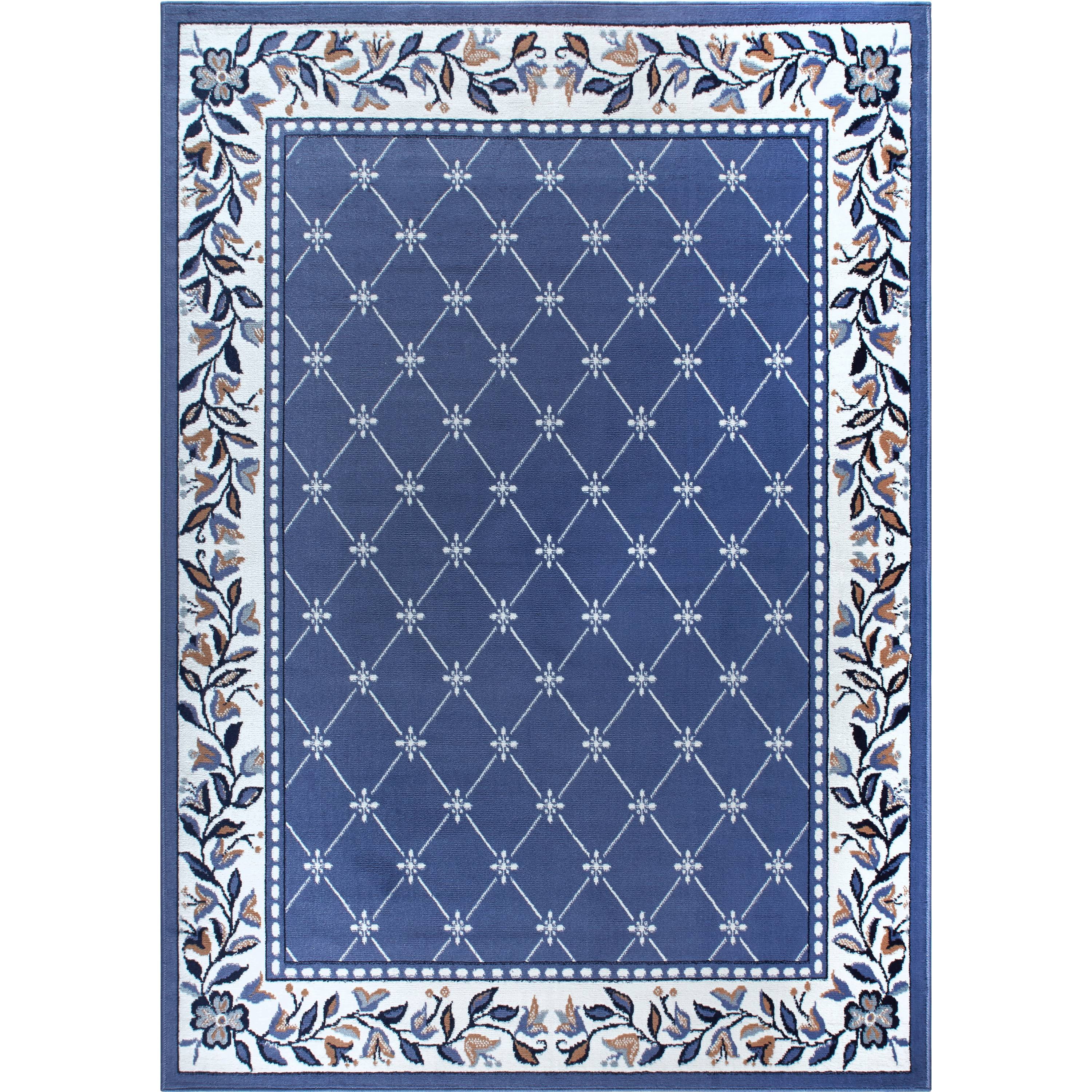 Home Dynamix Premium Aydin Traditional Diamond Floral Area Rug, Country