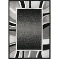 thumbnail image 1 of Home Dynamix Premium Rizzy Contemporary Abstract Border Area Rug, Black/Grey, 9'2"x12'5", 1 of 6