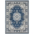 thumbnail image 1 of Home Dynamix Premium Sakarya Traditional Medallion Area Rug, Blue/Ivory, 9'2"x12'5", 1 of 7