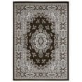 thumbnail image 1 of Home Dynamix Premium Sakarya Traditional Medallion Area Rug, Brown/Ivory, 7'9"x10'8", 1 of 6