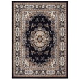 thumbnail image 1 of Home Dynamix Premium Sakarya Traditional Medallion Area Rug, Navy Blue/Brown, 21"x35", 1 of 6