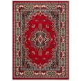 thumbnail image 1 of Home Dynamix Premium Sakarya Traditional Medallion Area Rug, Red/Black, 7'8"x10'7", 1 of 7