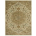thumbnail image 1 of Home Dynamix Royalty Medallion Traditional Area Rug, Beige/Ivory, 5'2"x7'2", 1 of 6