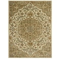 thumbnail image 1 of Home Dynamix Royalty Medallion Traditional Area Rug, Beige/Ivory, 7'8"x10'4", 1 of 6