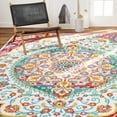 thumbnail image 1 of Home Dynamix Splash Masson Bohemian Medallion Area Rug, Ivory/Red, 5'2"x7'2", 1 of 5