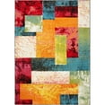 thumbnail image 1 of Home Dynamix Splash Scarlet Contemporary Geometric Area Rug, Ivory/Pink, 3'3"x4'3", 1 of 5