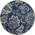 thumbnail image 1 of Home Dynamix Tremont Area Rugs: Oz 5714-300 Navy Blue Rug: 7'10" Round, 1 of 5