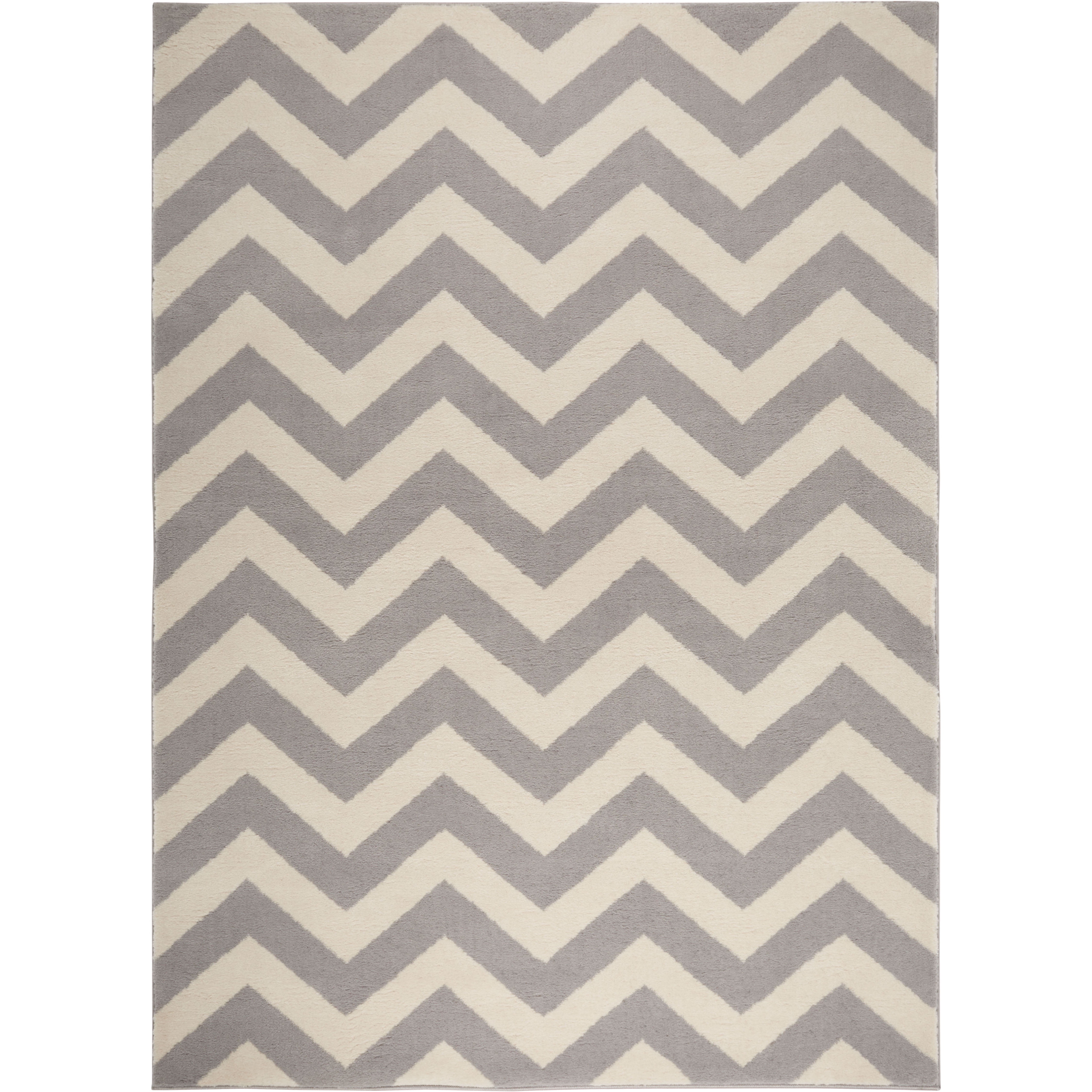 Home Dynamix Tremont Chevron Area Rug, 5'3"x7'2", GrayIvory