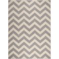 Home Dynamix Tremont Chevron Area Rug, 5'3"x7'2", GrayIvory