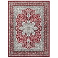 thumbnail image 1 of Home Dynamix Tremont Magnolia Traditional Medallion Area Rug, Red/Grey, 5'2"x7'2", 1 of 6