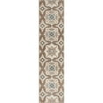 thumbnail image 1 of Home Dynamix Tremont Salem Patterned Area Rug, Taupe/Blue, 1'9"x7'2", 1 of 5