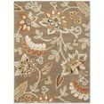thumbnail image 1 of Home Dynamix Tremont Teaneck Contemporary Floral Area Rug, Taupe/Pink, 6'6"x9'6", 1 of 6
