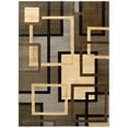 thumbnail image 1 of Home Dynamix Tribeca Greene Contemporary Geometric Area Rug, Brown/Grey, 7'10"x10'6", 1 of 6