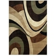 thumbnail image 1 of Home Dynamix Tribeca Slade Contemporary Abstract Area Rug, Brown/Green, 39"x55", 1 of 6
