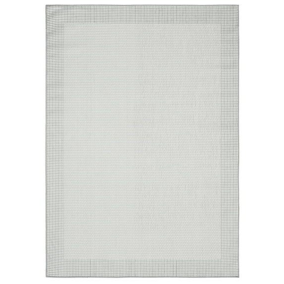 Home Dynamix Tripoli Phoenix Modern Border Indoor/Outdoor Area Rug, Grey/Cream, 5'3"x7'3"