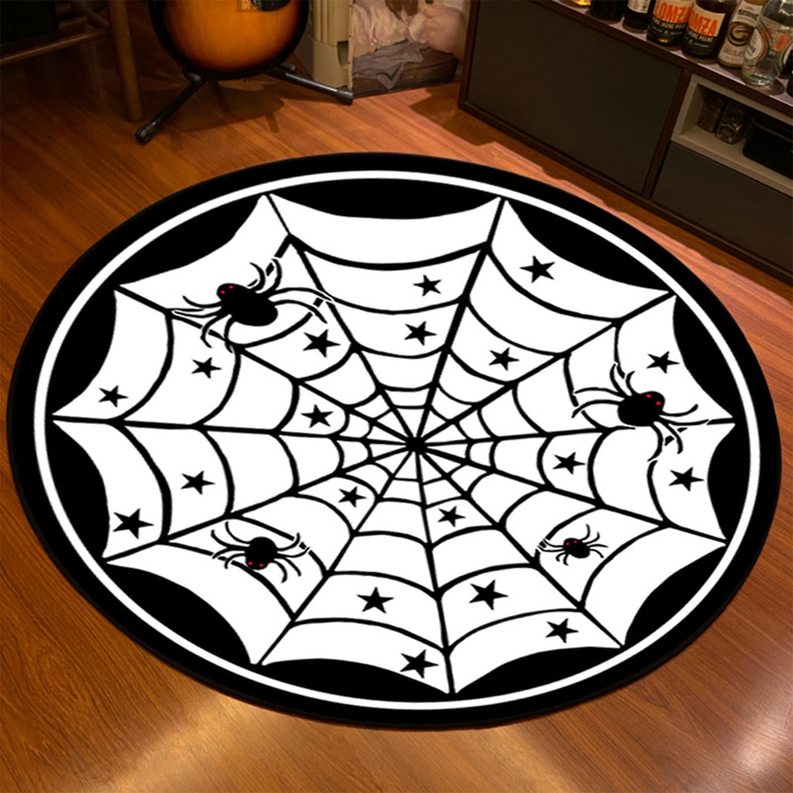 Home EDHITNR Rugs For Kitchen Floor, Halloween Rug, Dark Living Room ...