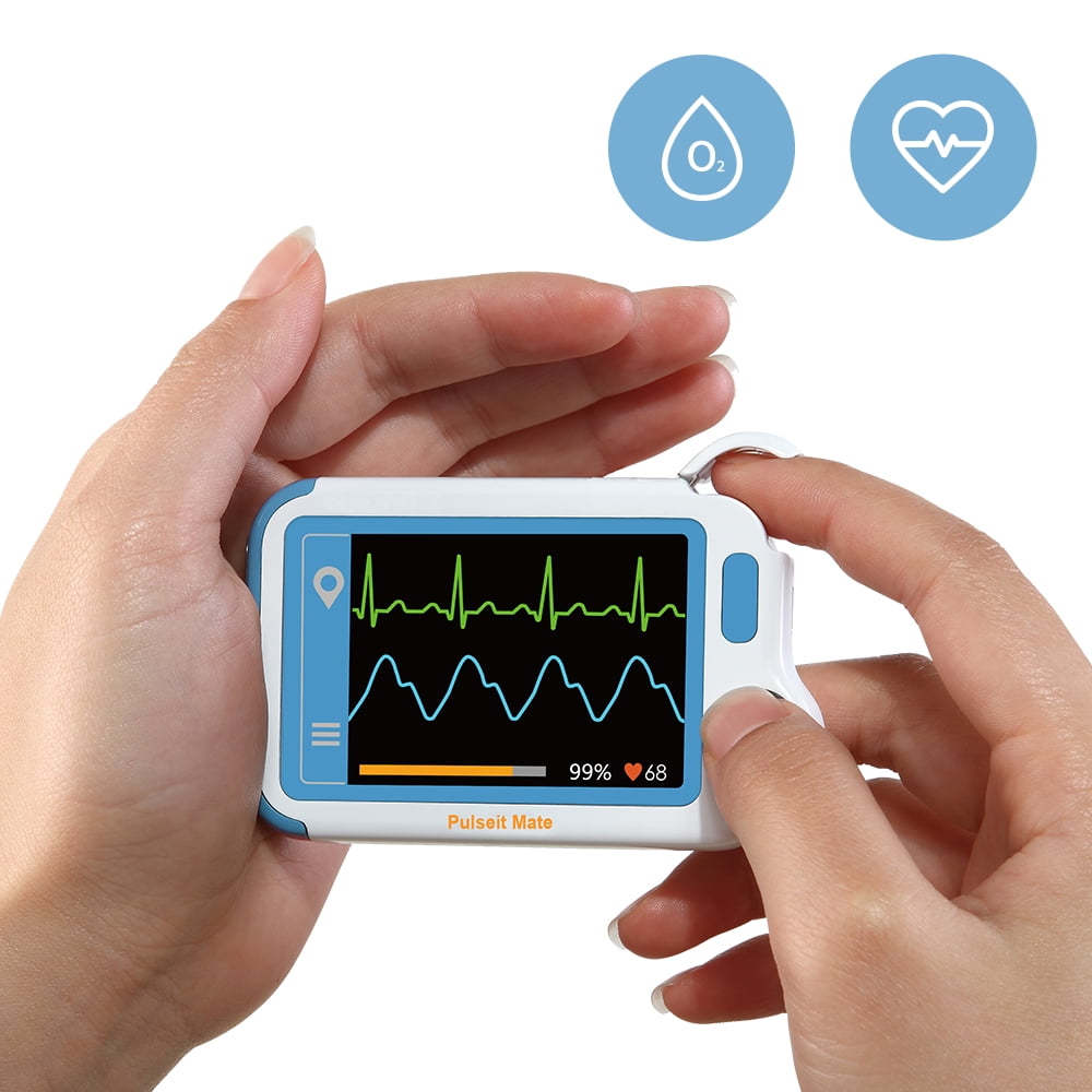 Portable ECG Machine heart monitor, scan ready in seconds - Visionflex