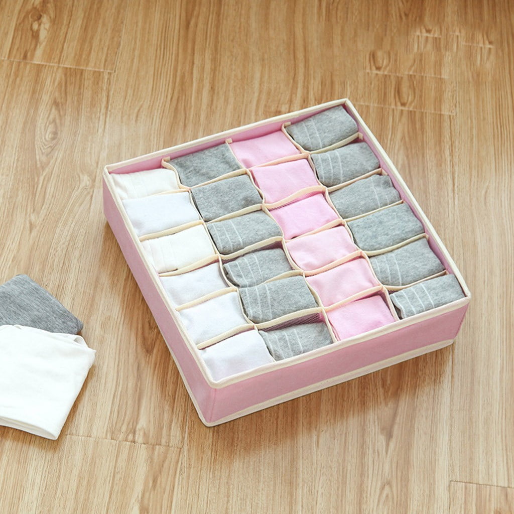 Fl2133 Home Edit Storage LAWOR Non-Woven Fabric 24 Cell Collapsible Closet ...