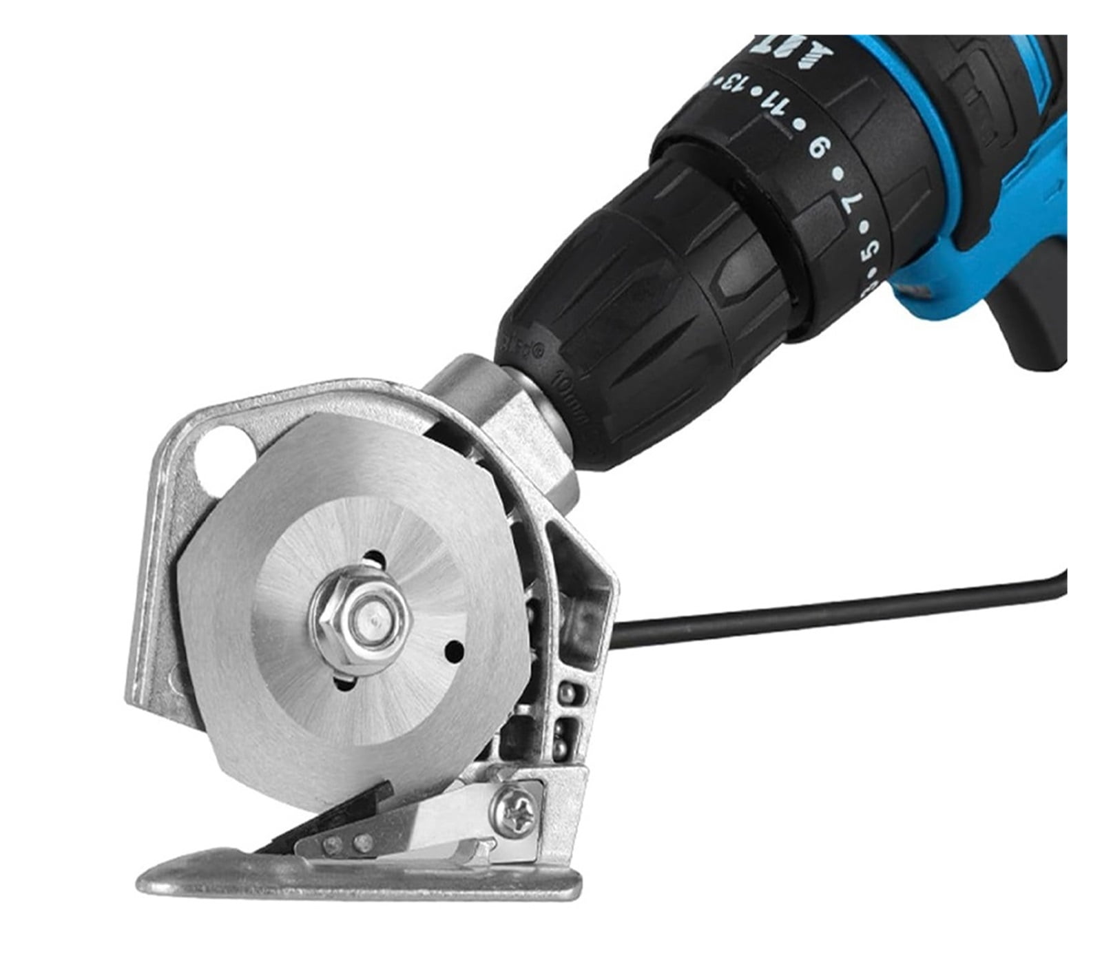 Home Electric Scissors, Electric Rotary Fabric Cutting Tools, Leather/Carpet Tufting Scissors, Electric Drill To Cutting Machine ,Sharp & Durable
