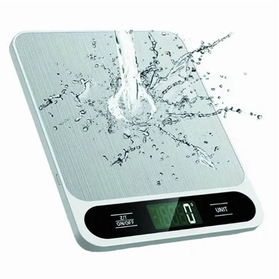 Home Electronic Weighing Scale Digital Kitchen Scale Portable Baking Small Electronic Scale,1 x Home electronic weighing scale,White