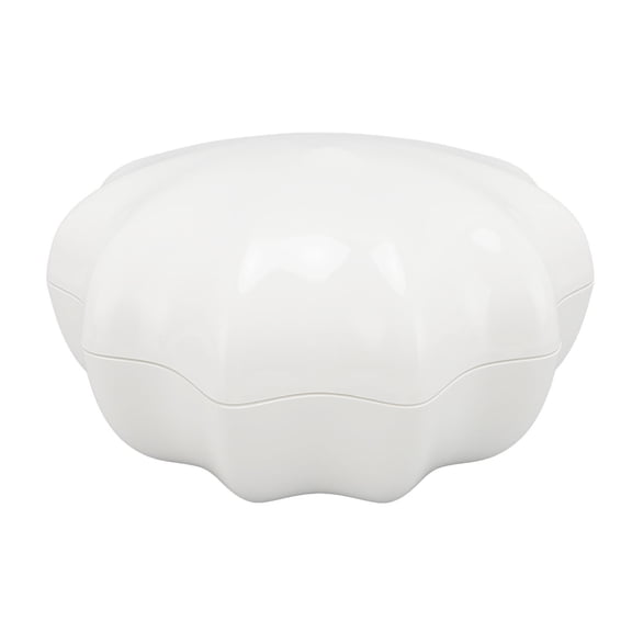 Home Electronics Bluetooth Speaker, 3 in 1 Shell Bluetooth Speaker for Bedroom White