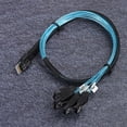 thumbnail image 1 of Home Electronics Computer MINI SAS Cable, Computer Data Transmission Cable 12Gbps for Computer, 1 of 7