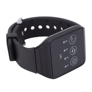 Home Electronics System 1 Bracelet Receiver 4 Transmitters Wireless Pager System Rechargeable IPX4 Water Proof Multi Modes Pager Calling System for Homes Hotels Factories