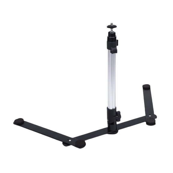 Home Electronics Webcam Projector Overhead Tripod 360 Deg Rotation with Phone Holder Clip Remote Desk Webcam Mount Stand for Baking Online Teaching Live Streaming