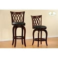 thumbnail image 1 of Home Elegance 1133-24S Shapel Swivel Counter Height Chair, 1 of 1