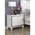 thumbnail image 1 of Home Elegance 1845-4 30 x 17.75 x 30 in. Alonza Night Stand - White, 1 of 1