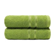 Home Elegance Comfort Living Hand Towel 200 Gsm Lime Green- Pack Of 2