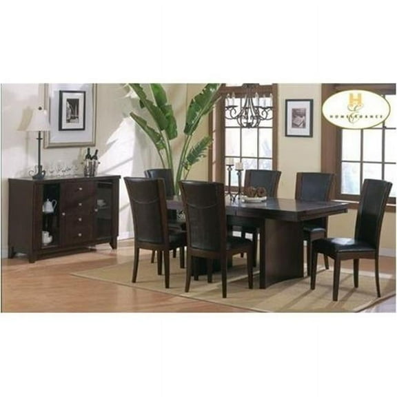 Home Elegance Espresso Side Board
