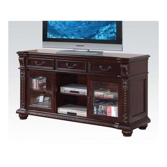Home Entertainment TV Stand - Cherry