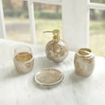 thumbnail image 1 of Home Essence 4 Piece Mosaic Bath Accessories Sets, Gold,Silver,Multi-color, 1 of 6