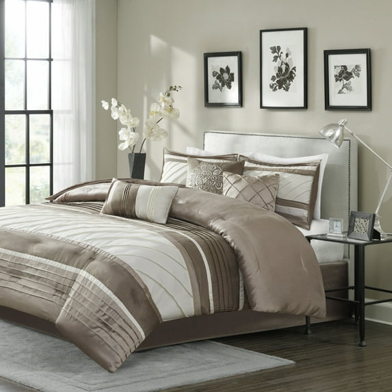 Home Essence 7 Piece Comforter Sets, Queen