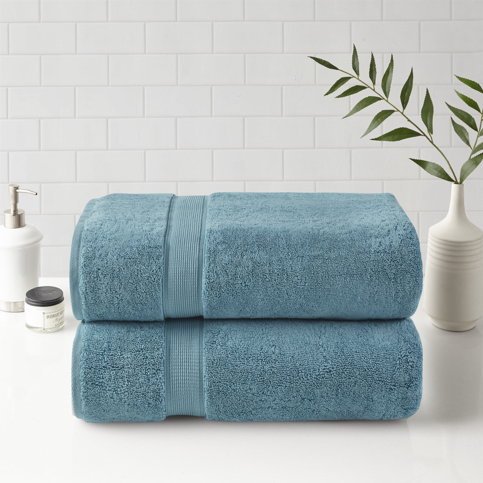 The Wonderfully Soft Two Piece Bath Sheet Bundle | Origanami by hülyahome Stone