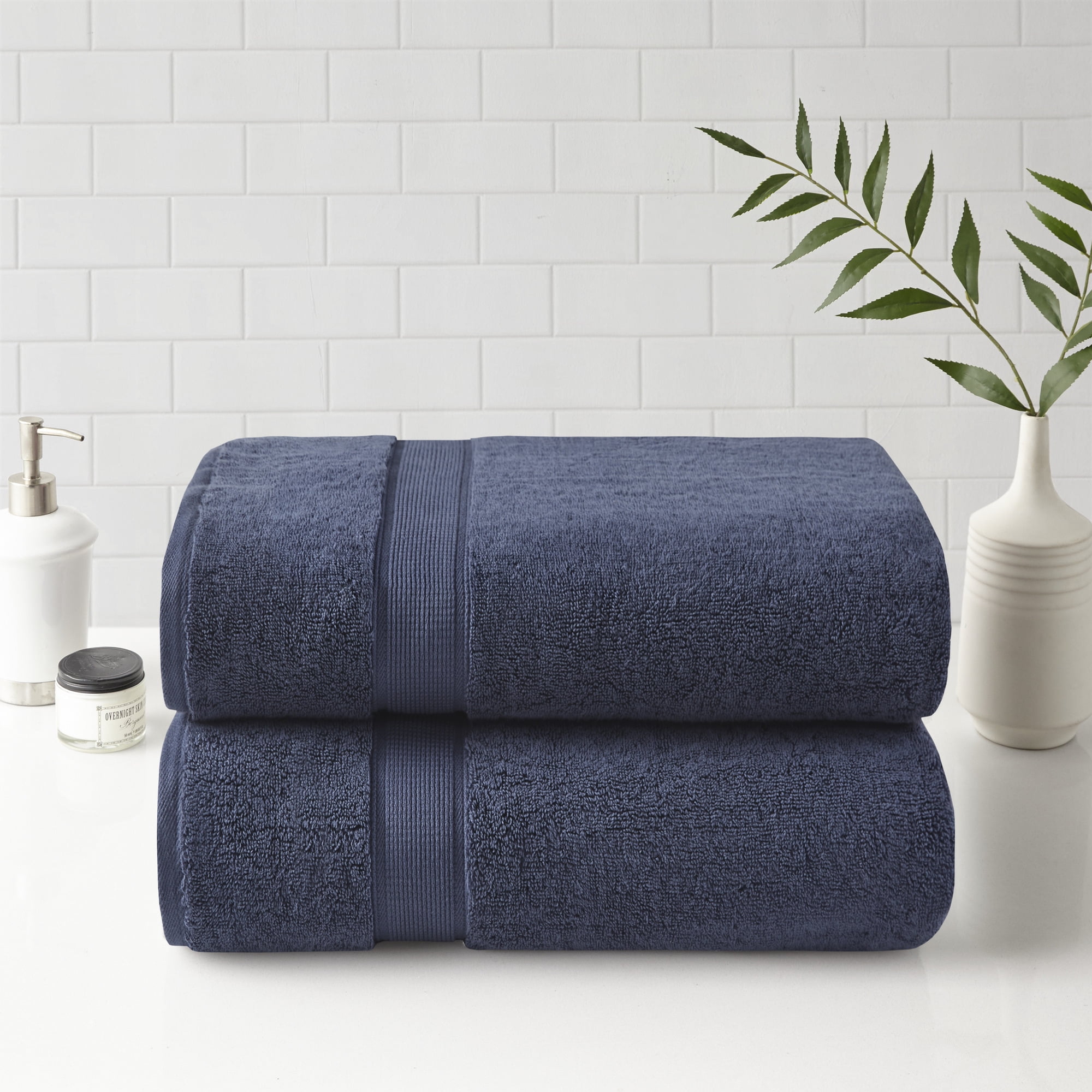 Paimpol pure cotton bath sheet La Redoute Interieurs