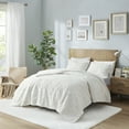 thumbnail image 1 of Home Essence Alivia Medallion Ultra Plush Comforter Mini Set, Twin, Ivory, 1 of 14