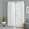 thumbnail image 1 of Home Essence Apartment Jemma Solid Clipped Jacquard Window Curtain, 1 of 8