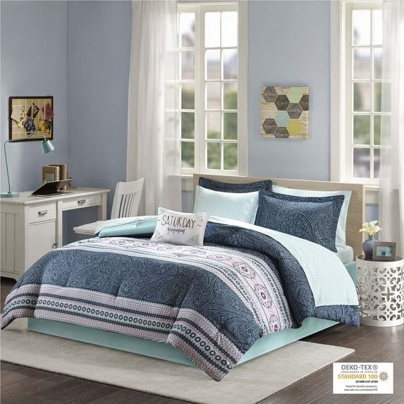 Home Essence Apartment Nissa Bed in a Bag Comforter Bedding Set