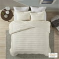 thumbnail image 1 of Home Essence Apartment Ronan 3 Piece Cotton Chenille Comforter Set, Full/Queen, Ivory, 1 of 11