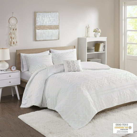 Home Essence Apartment Solid Duvet Cover Set, Multiple Colors