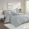 thumbnail image 1 of Home Essence Apartment Solid Duvet Cover Set, Twin/Twin XL, Grey, 1 of 18
