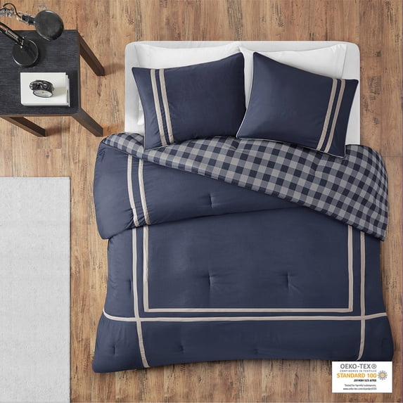 Home Essence Apartment Trent Reversible Comforter Set